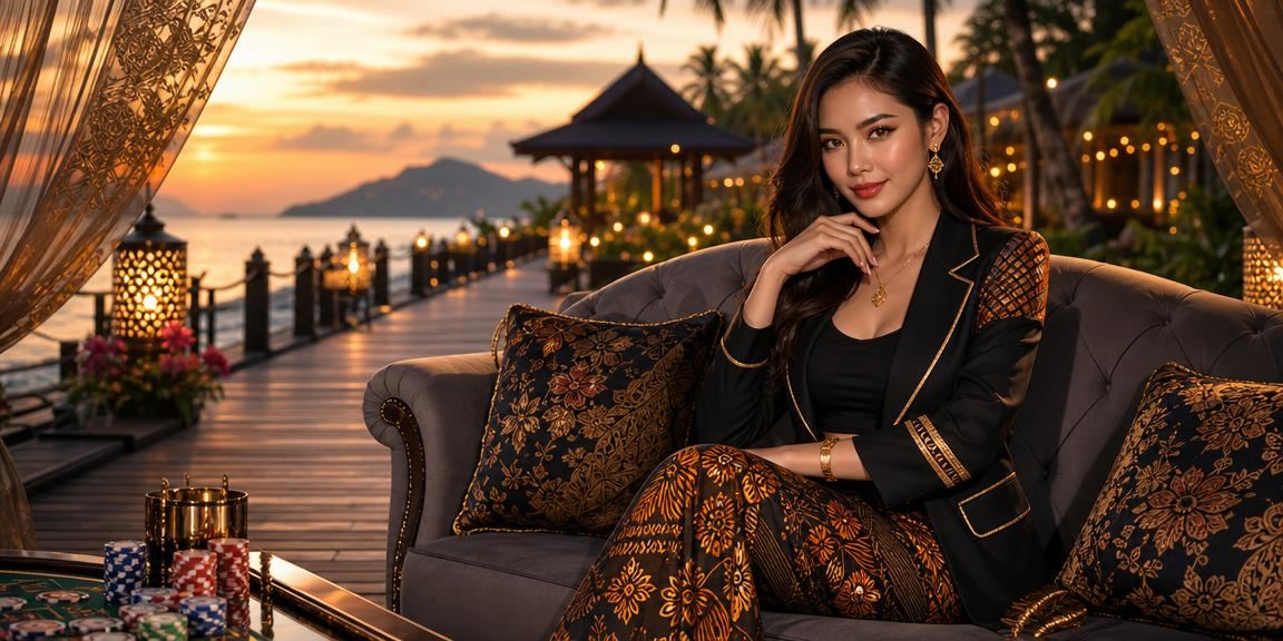 Suasana permainan kasino live di Sabah Malaysia dengan meja baccarat eksklusif
